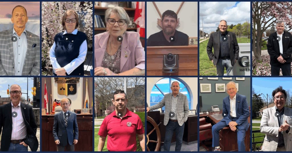 Images of all the mayors featured in videos in this post.