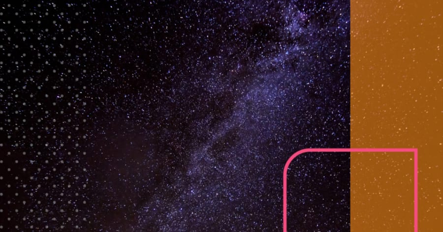 Stars in the night sky.